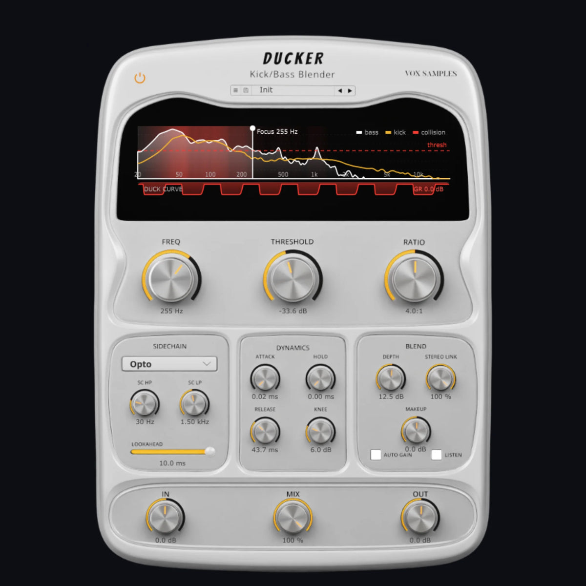 Ducker Kick/Bass Blender Plugin
