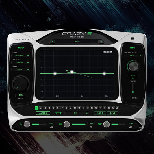 Crazy-S Filters Morphing EQ Plugin