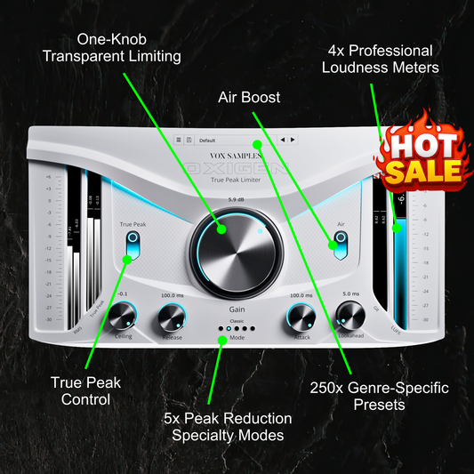 Oxigen True Peak Limiter Plugin