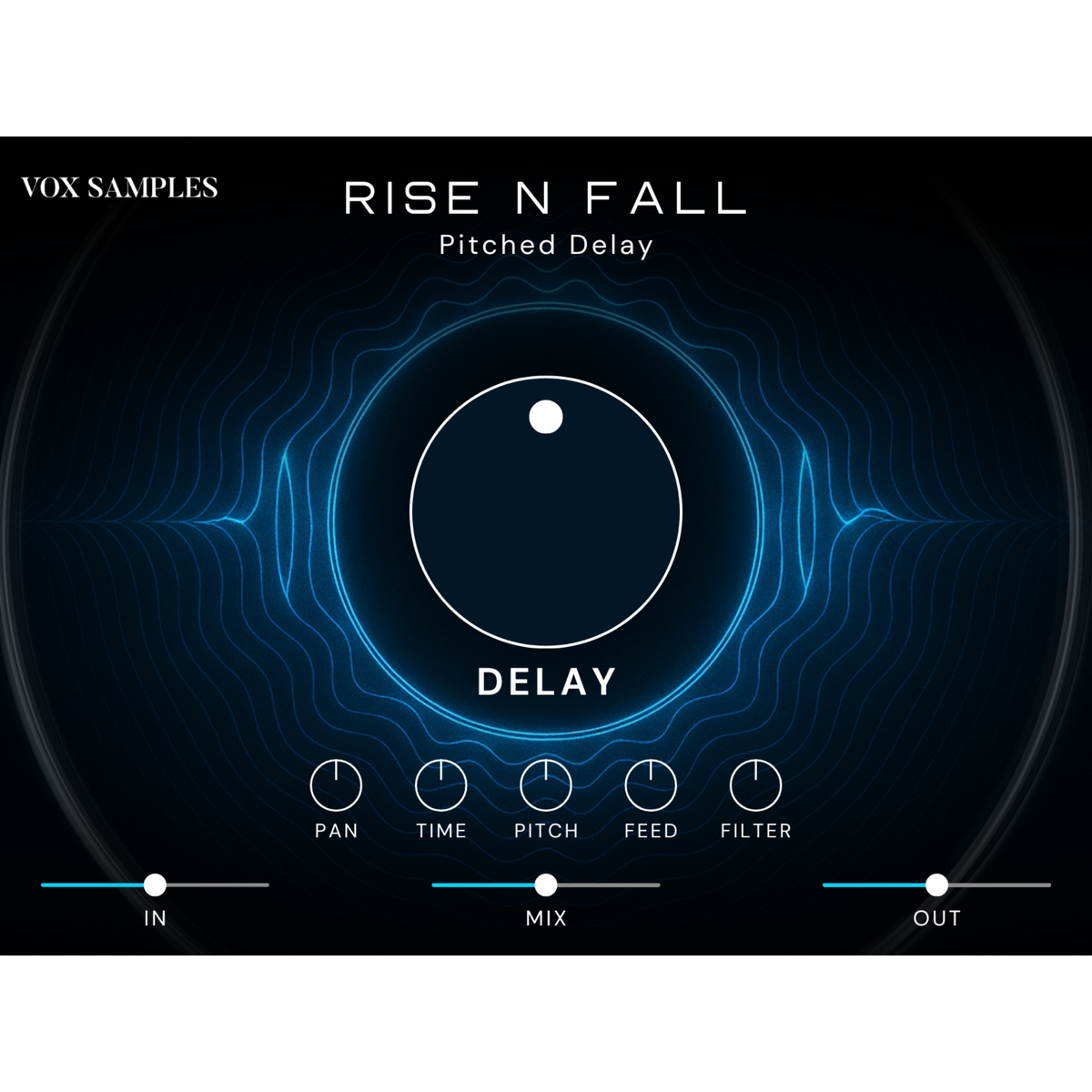 Rise N Fall Pitched Delay Plugin