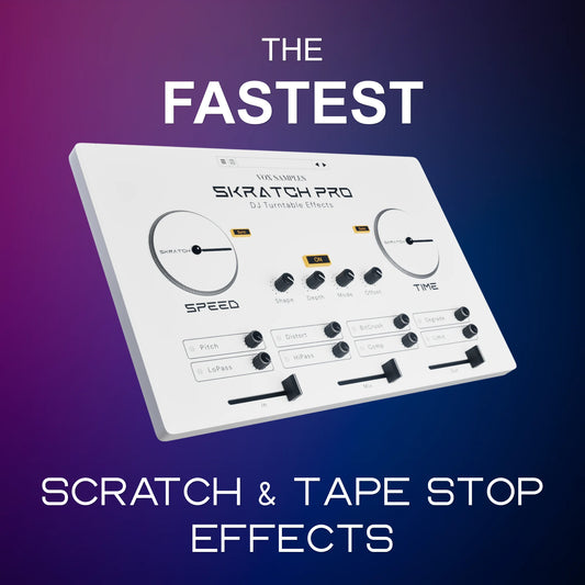 Skratch Pro DJ Turntable Effects Plugin