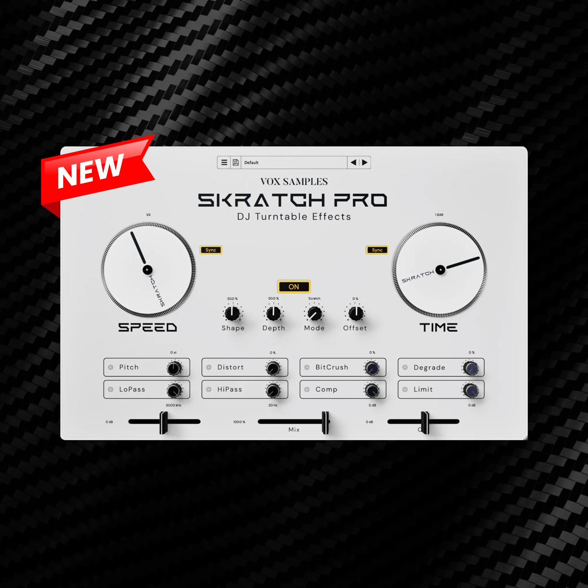 Skratch Pro DJ Turntable Effects Plugin