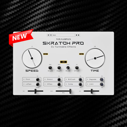 Skratch Pro DJ Turntable Effects Plugin