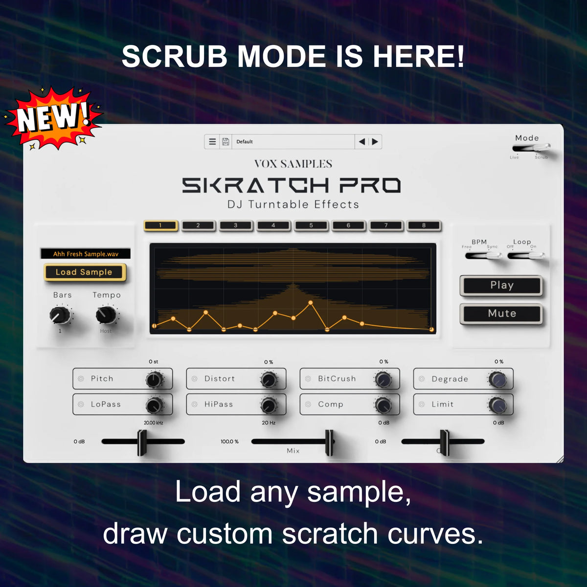 Skratch Pro DJ Turntable Effects Plugin