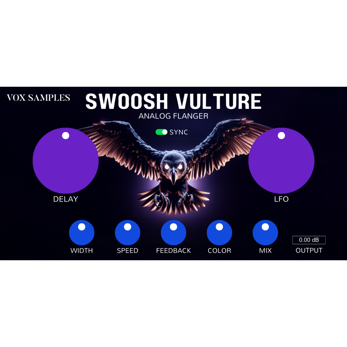 Swoosh Vulture Analog Flanger Plugin